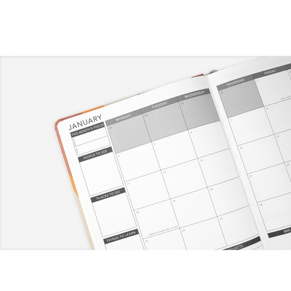 2021 Passion Planner in Serpent Spring - Picture 4 of 7